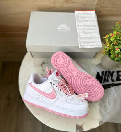Nik airforce 1 valentine white pink for her 2025