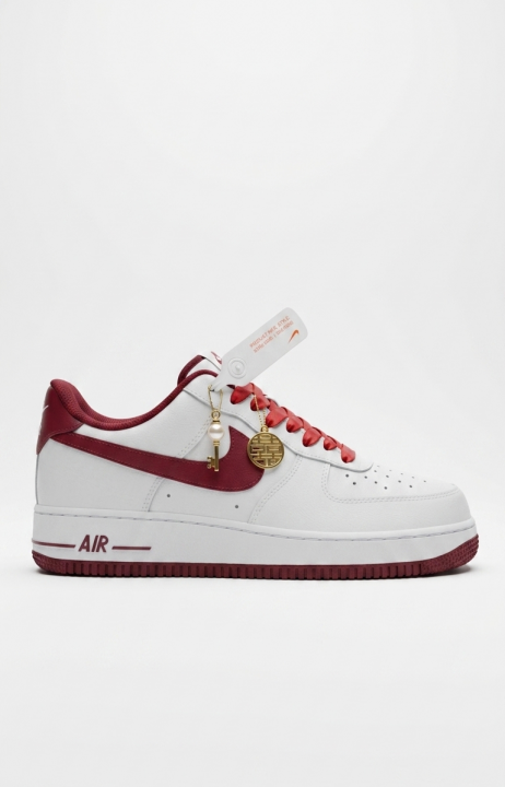 NIK.E AIRFORCE 1 LOW WHITE TEAM RED