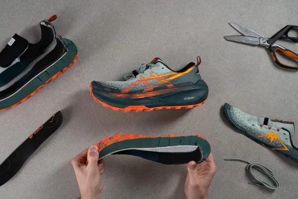 Asicss Trabuco Max 4 Trail Cold Moss Nova Orange 1170