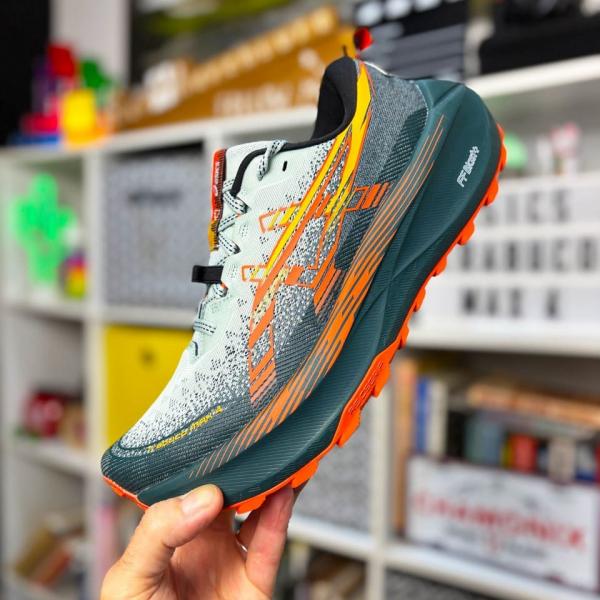 Asicss Trabuco Max 4 Trail Cold Moss Nova Orange 1170