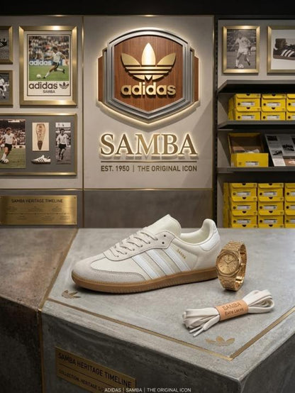 Addida s Samba Aluminium Gum woman