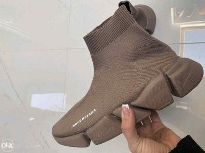 BALENCIAAGA SPEED TRAINER BROWN