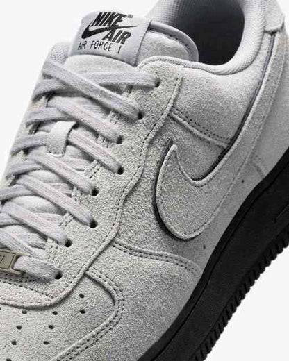 NIK EE AIR FORCE SUEDE BLACK GREY FOR MEN