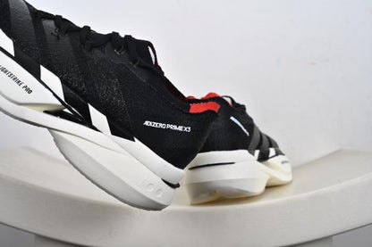 Adida.s Adizero Prime X3 Black Strung running shoe