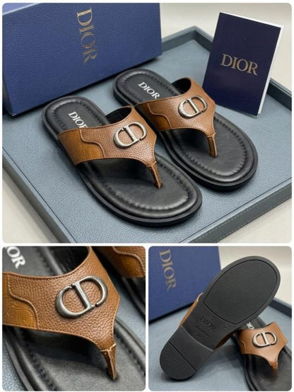 DIO.R PREMIUM CHAPPAL TAN 22