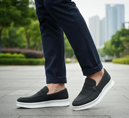 TIMBERLAND SLIP ON BLACK WHITE 0055