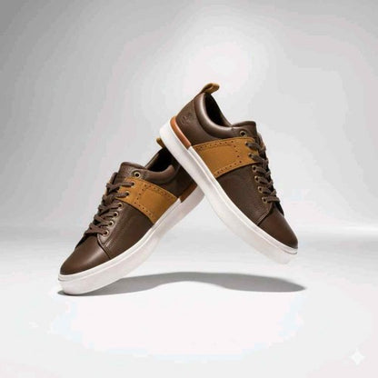 Timberland Brown Tan Leather Sneaker 0011