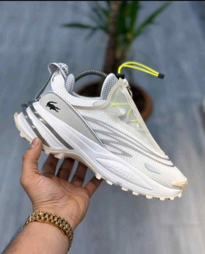 Lacostee Audyssor Trail White