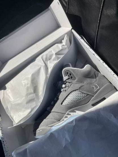 Air Jordan Retro 5 Wolf Grey Semi Ua