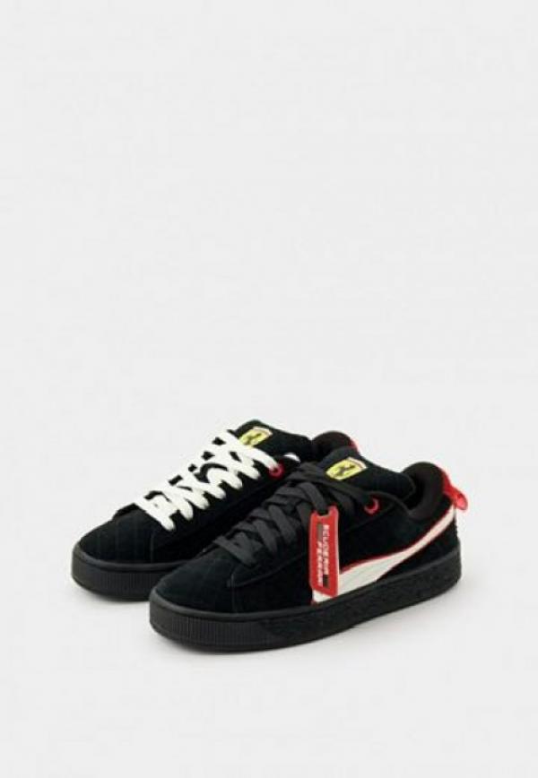 PUM_A SCUDERIA FERRARI SUEDE XL NITEFOX BLACK FIX