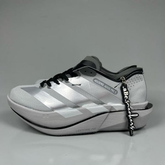 Adida.s Adizero Adios Pro 5 Cream running shoe silver