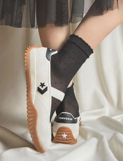 CONVERS.E RUN STAR TRAINER BALLET WHITE