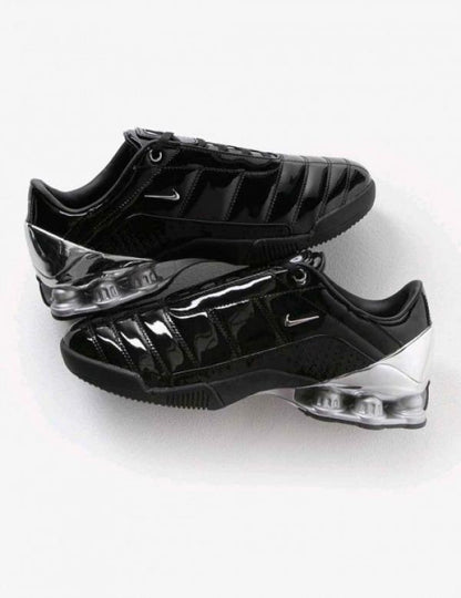 Nikke x Maha amsterdam total 90 shox magic sp metallic black silver Fix