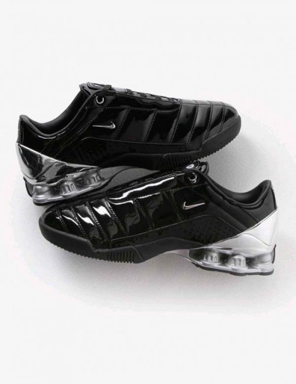 Nikke x Maha amsterdam total 90 shox magic sp metallic black silver Fix