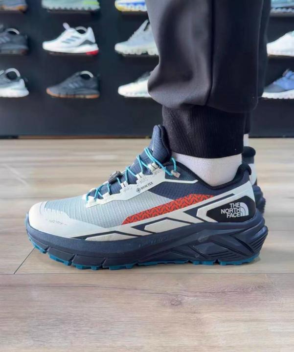 The North fac.e Vectiv Gore Tex blue