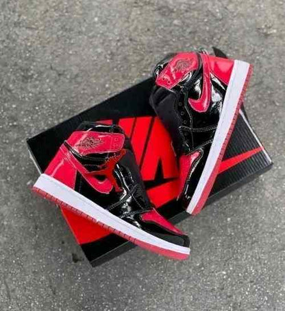 Jordan 1 Retro High OG Patent Bred semi ua