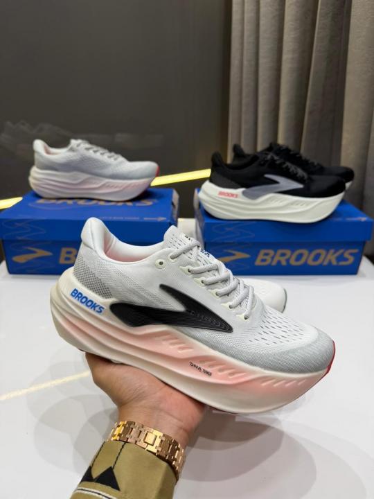BROOKS GLYCERIN MAX WHITE BLACK WITH OG BOX FIX
