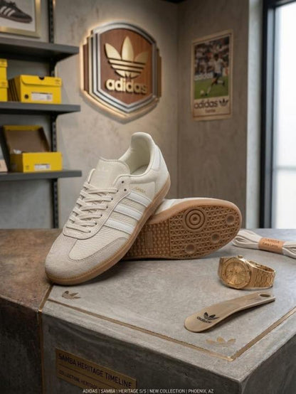 Addida s Samba Aluminium Gum men