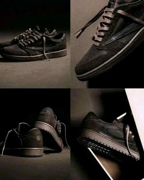 Travis Scott x Ar.. Jordan 1 Low OG SP Velvet Brown Surplus Semi UA Suede Qualityl