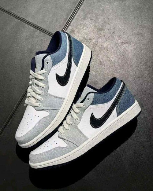 Nikee airJordan 1 Low SE Denim star blue