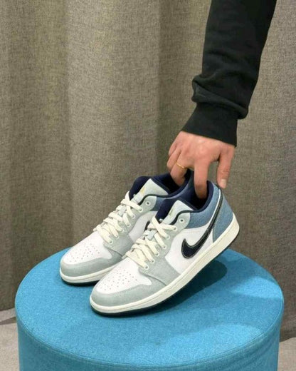 Nikee airJordan 1 Low SE Denim star blue