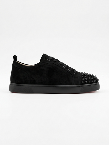 CHRISTIAN LOUBOUTI.N JUNIOR SPIKES SNEAKER BLACK UA QUALITY