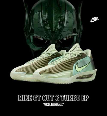 NIKEE AIR ZOOM GT CUT 3 TURBO HONEYDEW BARELY VOLT