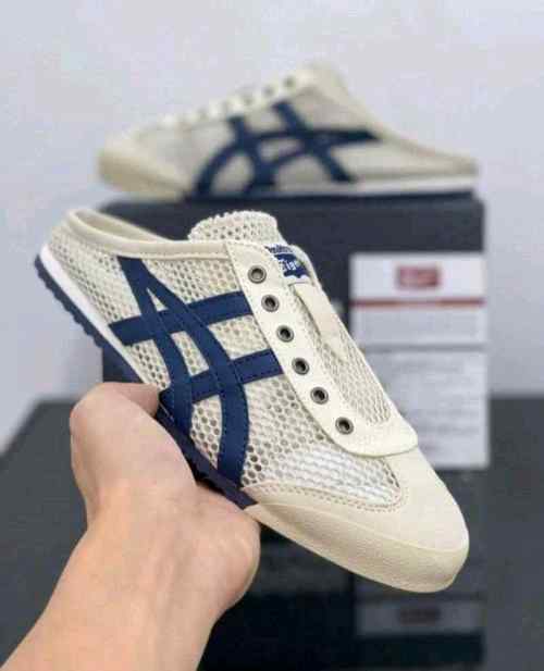 ONIT SUKA TIGER SABOT WHITE NAVY