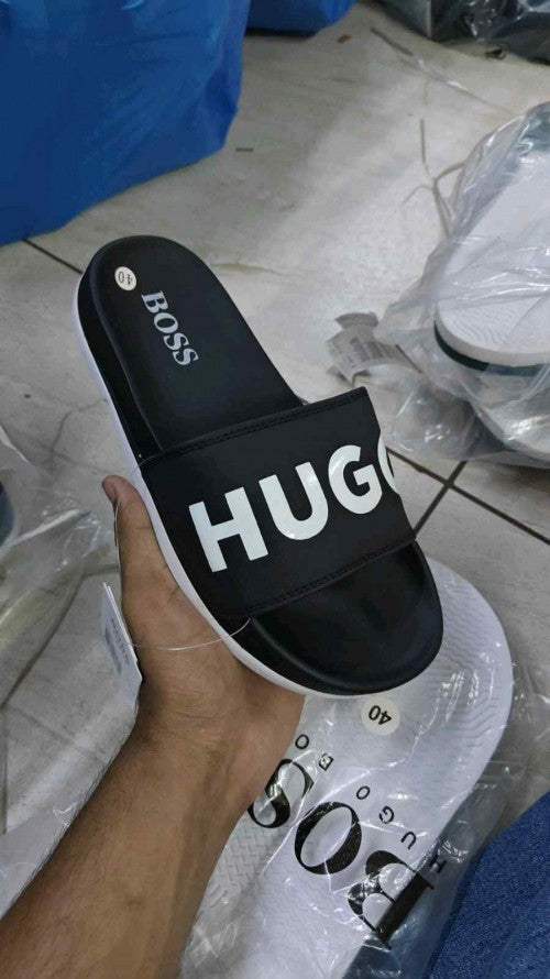 Hug_o Boss Black Flip Flops