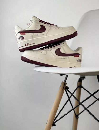 Nik ee airforce 1 07 low supreme x north face 028