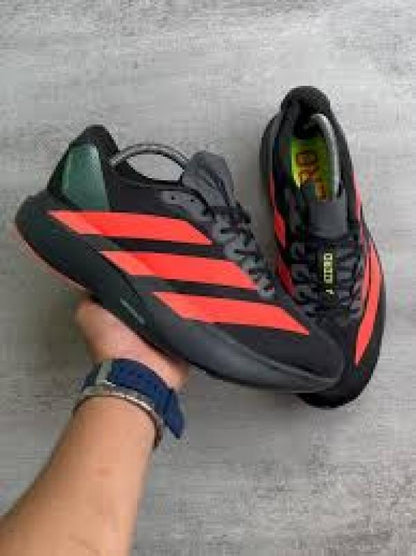 ADDIDAS adizero evo sl Carbon Lucid Red black