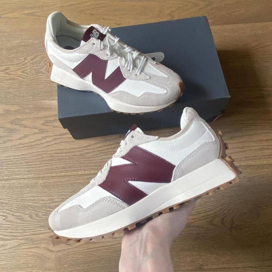 New bala nce 327 burgundy 118