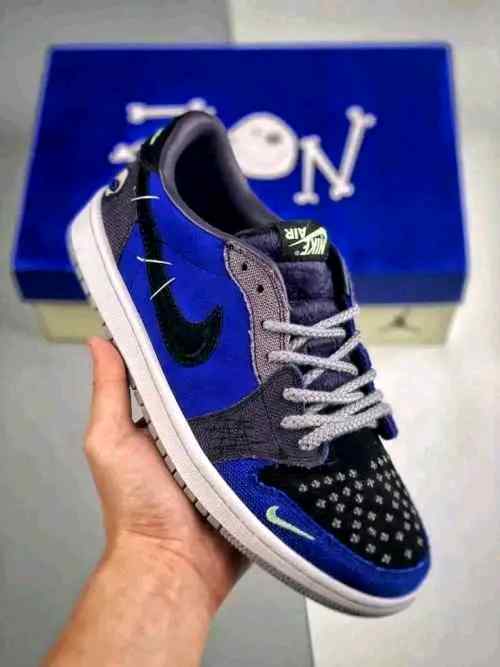 Nikkee Air Jordan 1 Low OG X Zion Williamson Voodoo Alternate