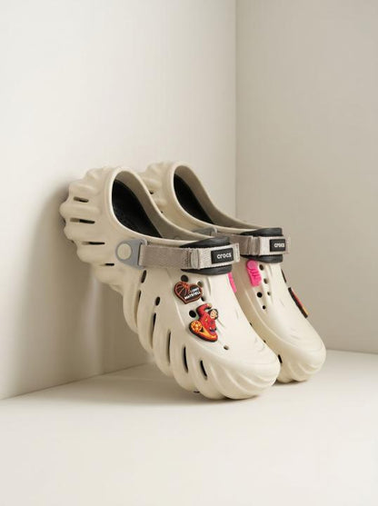 CROCCS ECHO BEIGE BLACK