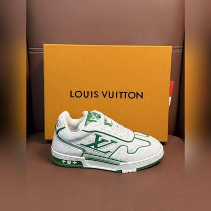 LOUI.S VUITTON TRAINER 2026 WHITE GREEN