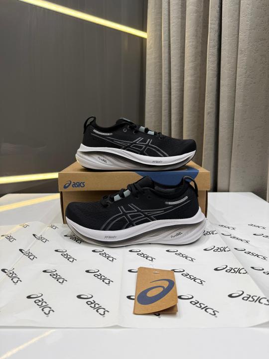 Asiccs Gel Nimbus 26 BlackGraphite Grey Fix