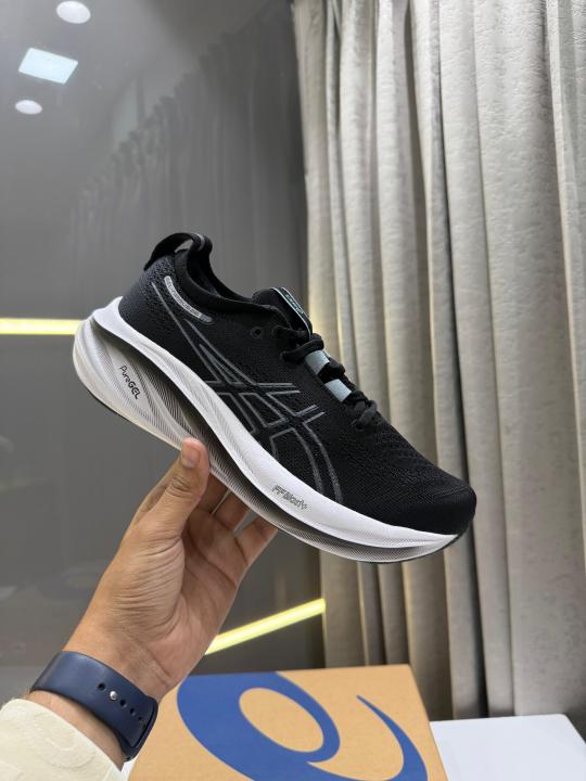 Asiccs Gel Nimbus 26 BlackGraphite Grey Fix