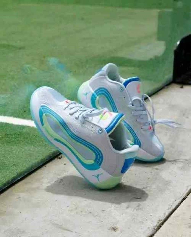 air jordan luka 4 laser blue