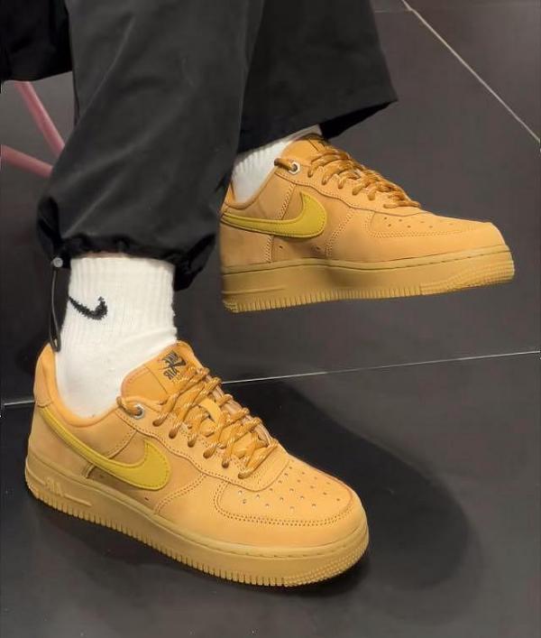 Nikee Air Force 1 Low Flex Wheat