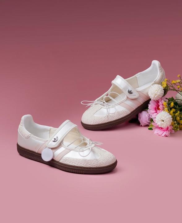 ADIDAAS SAMBA JANE CLOUD WHITE PINK