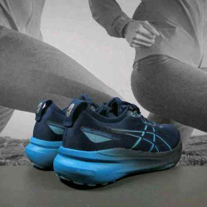 Asicss gel kayano 31 blue expanse digital aqua