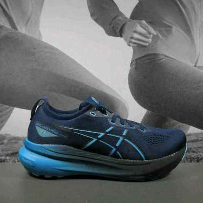 Asicss gel kayano 31 blue expanse digital aqua