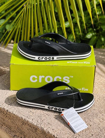 Croccs BAYABAND CLOGS SLIDE BLACK