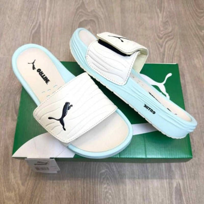 PummA Nitrocat V Adjust Comfort Premium Black Slides
