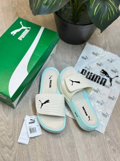 PummA Nitrocat V Adjust Comfort Premium Black Slides