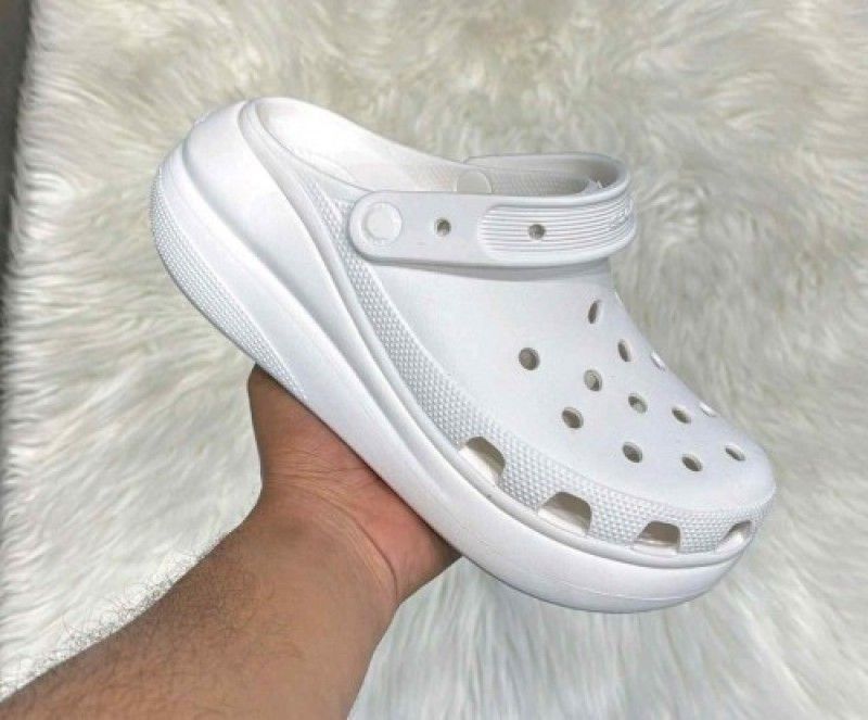 Croccs megaCRUSH WHITE CLOGS FOR MEN