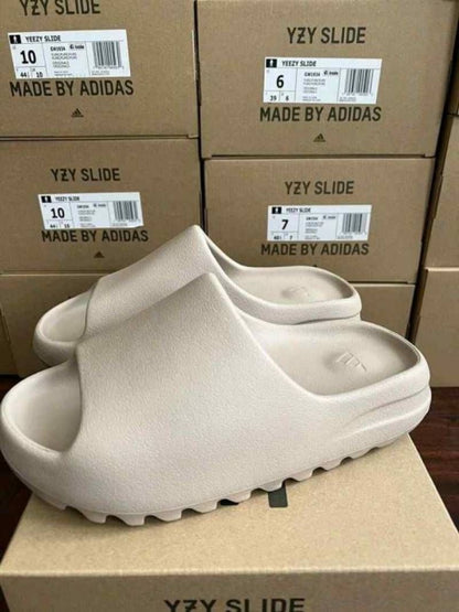 Adidaas yeezy slide bone ua quality with original box n og slide sticker