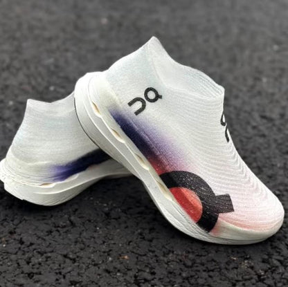 On Cloudboom Strike LS white Multi