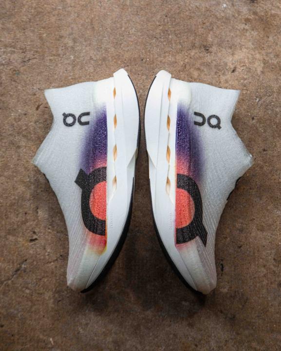 On Cloudboom Strike LS white Multi