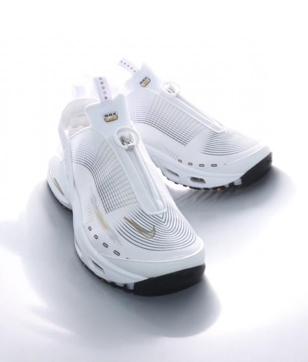 Nik.e Air Max Craze White Gold Metallic